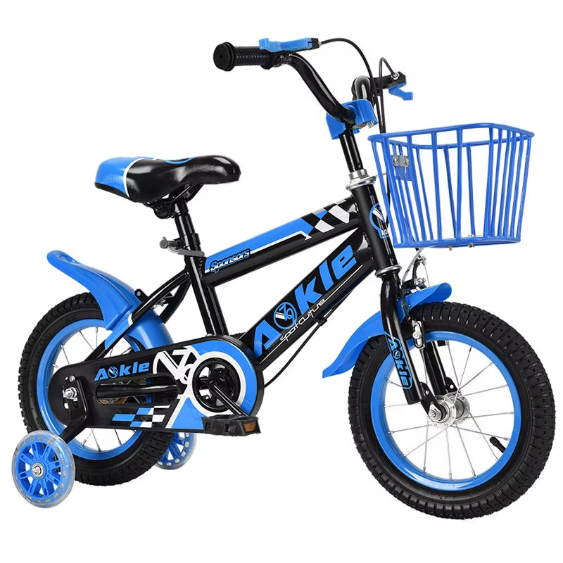 Children'S Bicycles for Boys and Girls Aged 2-8, Bicycles 12/14/16/18/Inch Carbon Steel Car Chain Childlike Innocence and Fun